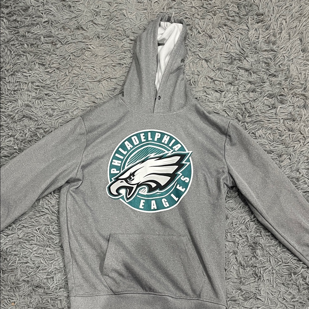 Philadelphia Eagles Gray Hoodie